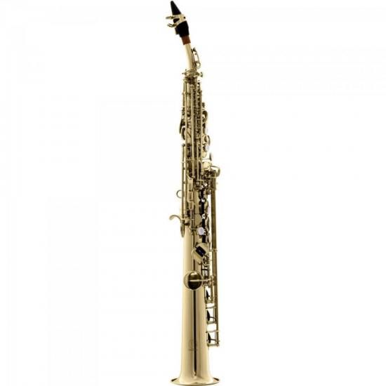 Saxofone Soprano Reto Bb HST410L Laqueado  HARMONICS