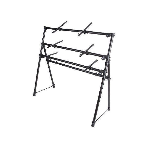 Suporte Teclados Ajustavel Para 3 Onstage KS7903