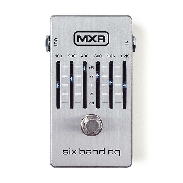 Pedal Mxr Six Band Eq Prata M109s Dunlop