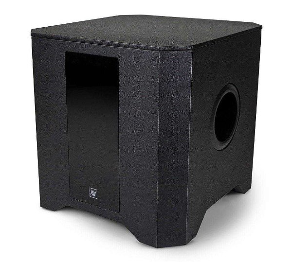 Subwoofer Ativo RD SW8 Preto Frahm - 100W RMS - Alto-Falante 8"