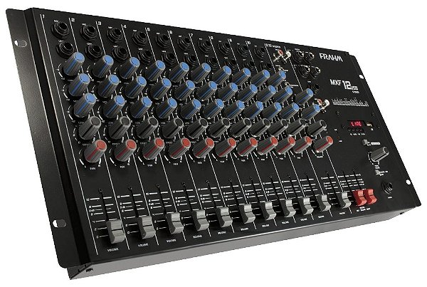 Mesa De Som Mixer 12 Canais MXF12 com USB - FRAHM