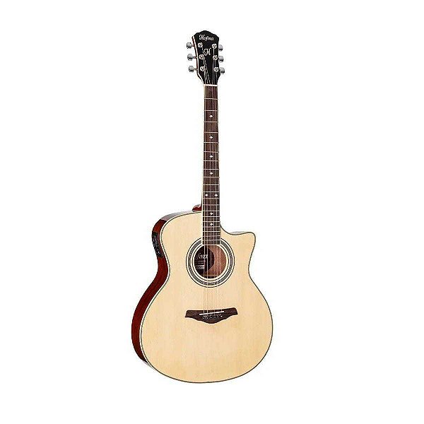 Violão Eletroacústico Hofma HMA-260 Natural Brilhante