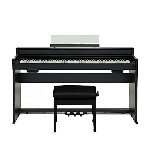 Piano Digital Casio Celviano AP-S450 Preto 88 Teclas Com Estante + Pedal + Banqueta