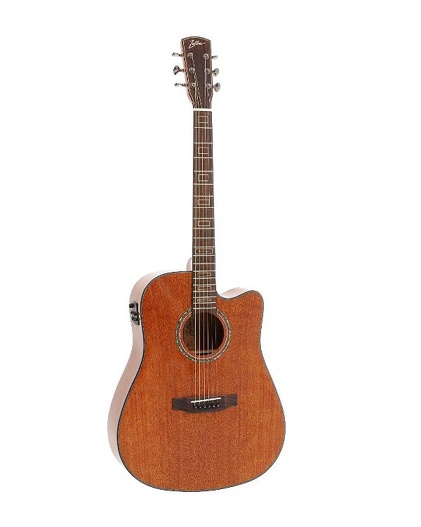 Violão Zellmer eletroacústico Heritage Mahogany Brilhante