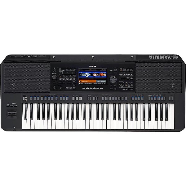 Teclado Yamaha PSR-SX720 Arranjador Preto