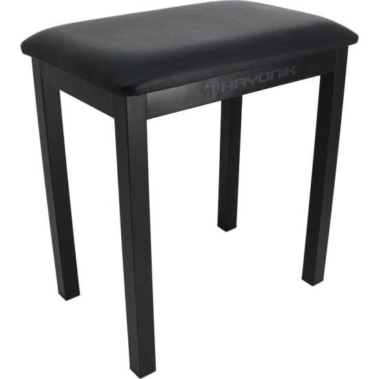 Banqueta Para Piano BP600P Preto Hayonik