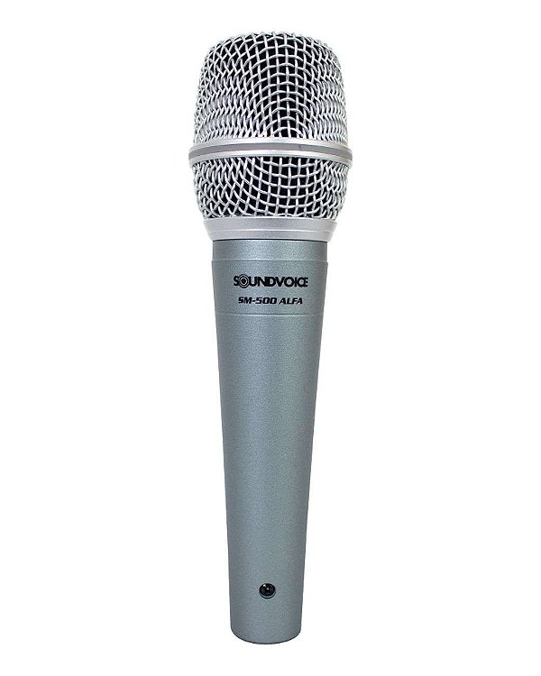 Microfone Dinâmico Soundvoice SM-500 Alfa