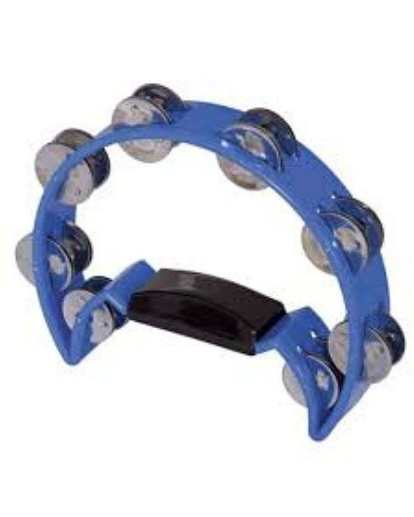 Pandeiro Meia Lua Azul Spanking