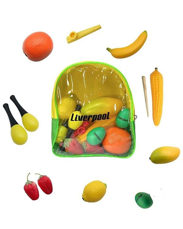 Kit Bandinha Frutas Musicais Liverpool