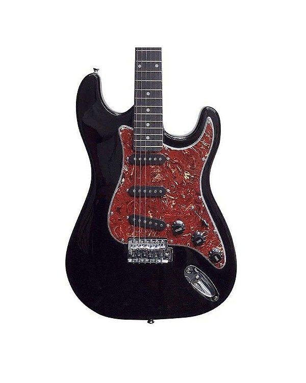 Guitarra Elétrica Stratocaster Waldman ST-111T Preto
