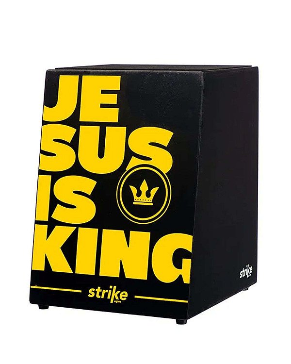 Cajon FSA Acústico Strike King Preto SK4069