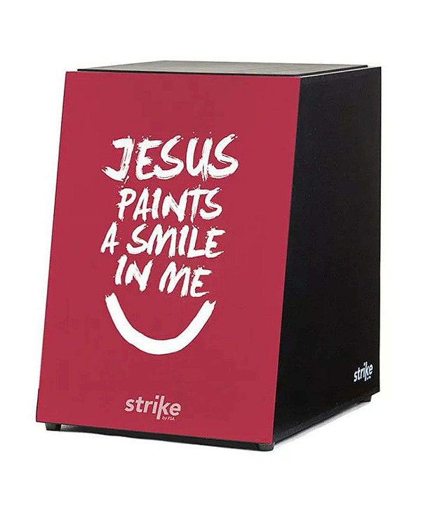 Cajon FSA Acústico Strike Jesus Cap SK5014