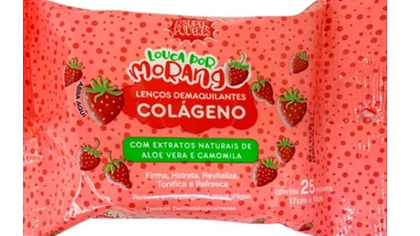 LENÇO COLAGENO DEMAQUILANTE  - SUPER PODERES