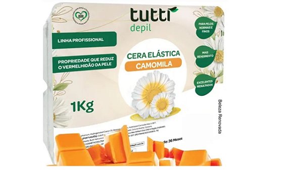 CERA ELASTICA CAMOMILA 1KG  - TUTTI