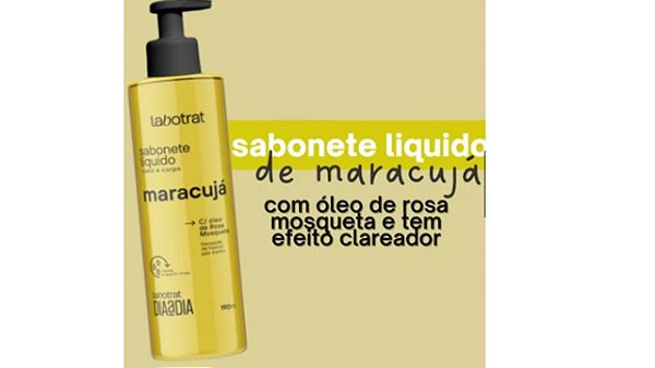 SABONETE LIQ MARACUJA - LABOTRAT