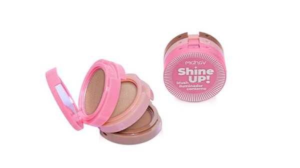 TRIO BLUSH ILUMINADOR COR01 - MAHAV