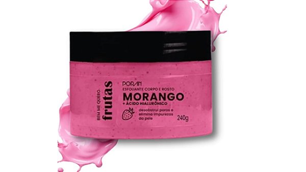 ESFOLIANTE MORANGO 240G - PORAN