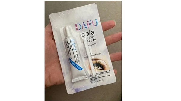 COLA TRANSPARENTE PARA CILIOS - DAFU