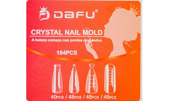 CRYSTAL NAIL MOLD 184PCS - DAFU