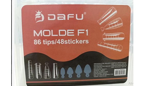 MOLDE F1 86 TIPS 48 STICKERS- DAFU