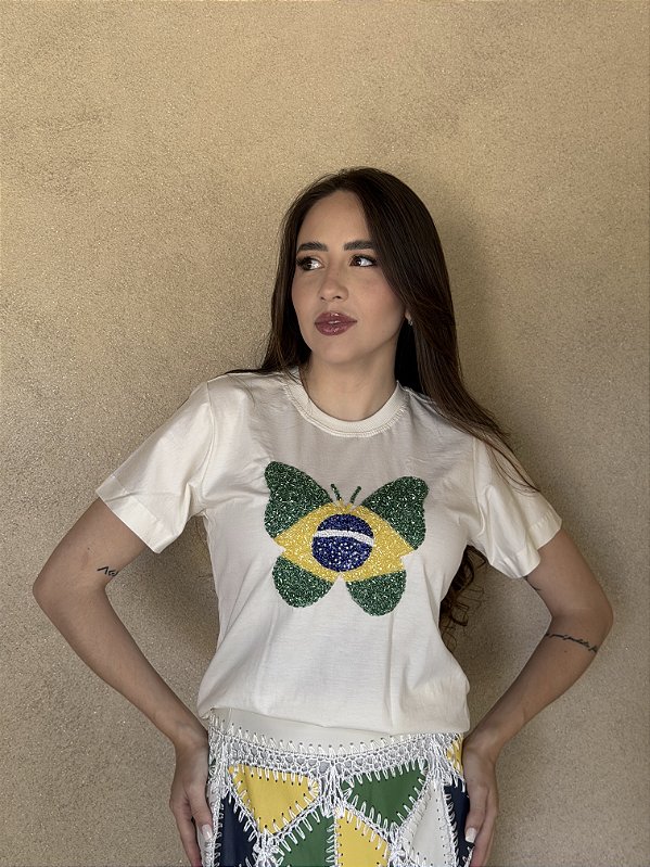 T BORBOLETA BRASIL