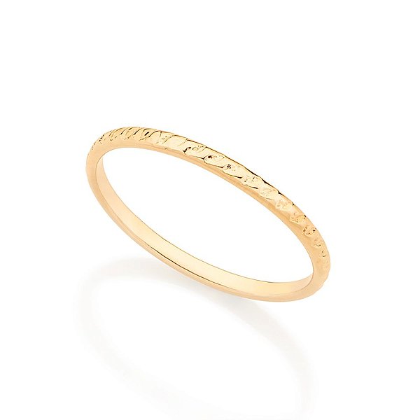 Anel Rommanel Skinny Ring Aro Trabalhado