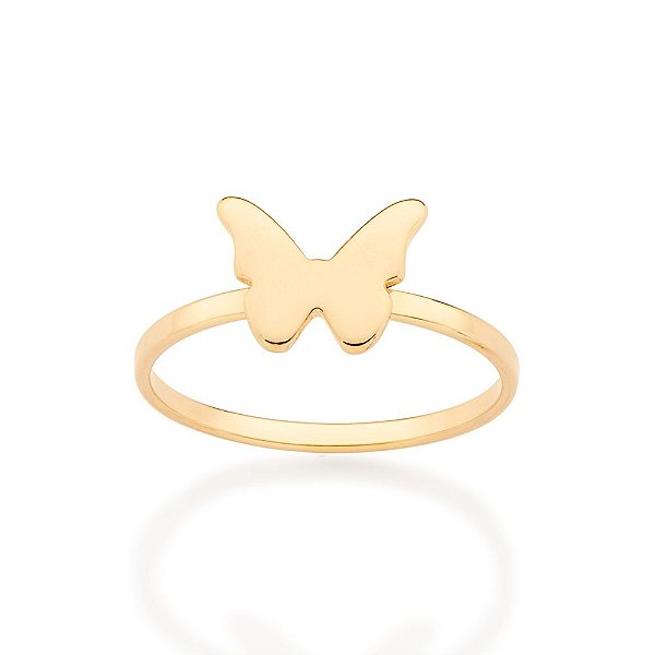 Anel Rommanel Skinny Borboleta,