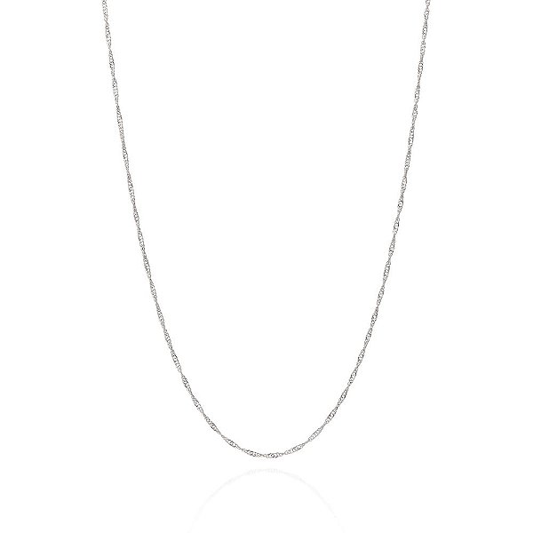 Gargantilha Rommanel Formada Por Corrente Cingapura Med 42 Cm