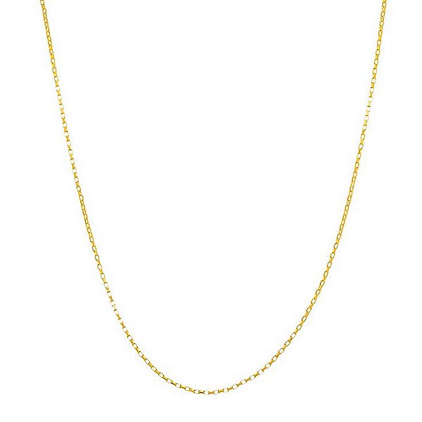 Cordão Rommanel Formado Por Fio Veneziana 038 Longa Med 50 Cm