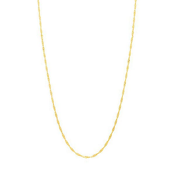 Cordão Rommanel Formado Por Fio Cingapura De 0,20Mm Med 60 Cm