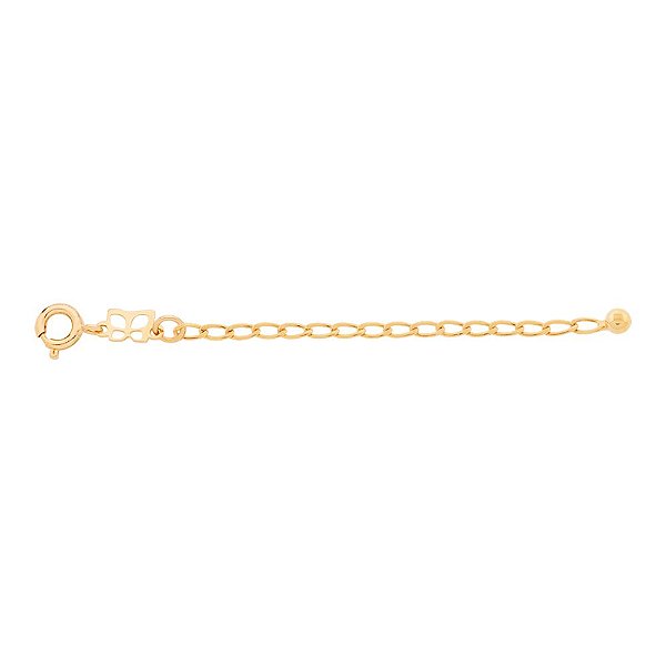 Extensor Rommanel Formado Por Fio Elo 0,50 Laminado, Composto Por Fecho Redondo Med 7 Cm