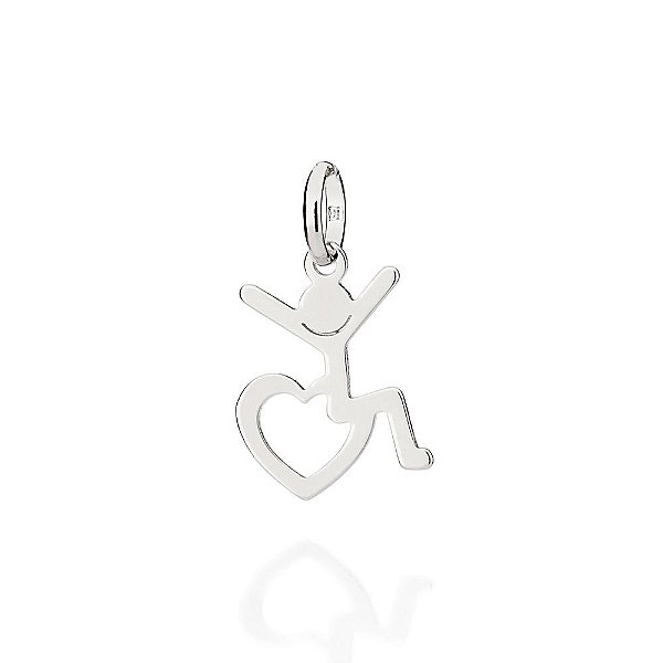Pingente Amor Especial,Med 2,3 Cm X 1,5 Cm