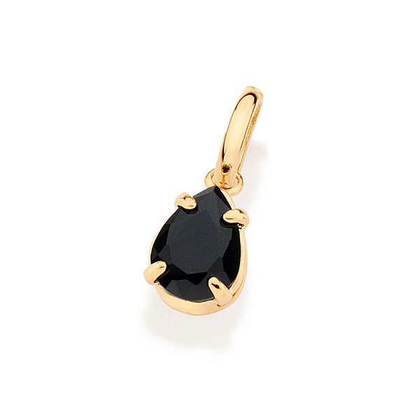 Pingente Solitário Composto Por 1 Cristal Gota De 6X8 Mm Med 1,6 Cm X 0,60 Cm (Joia Licenciada Coleção Ana Hickmann) - 5