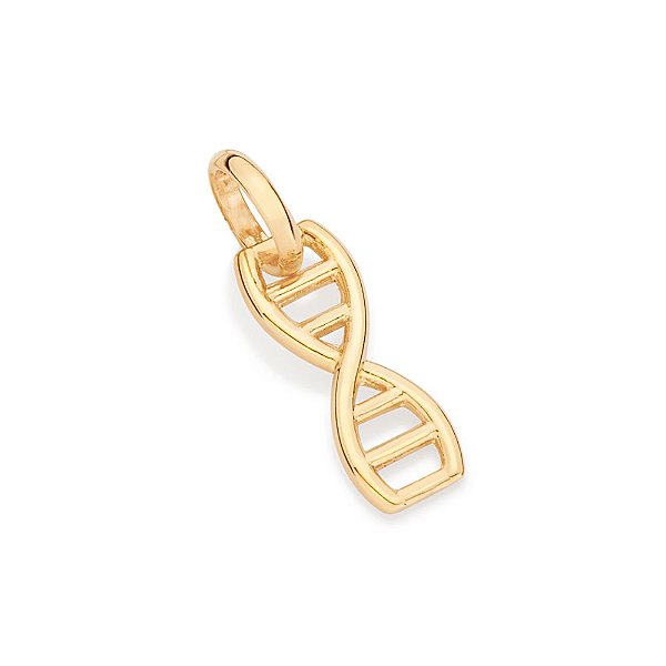 Pingente Formato Cromossomo,Med, 2,0 X 0,5 Cm