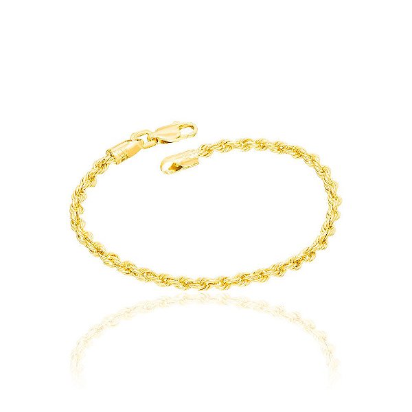 Pulseira Rommanel Formada Por Fio Baiano Med 18/19 Cm