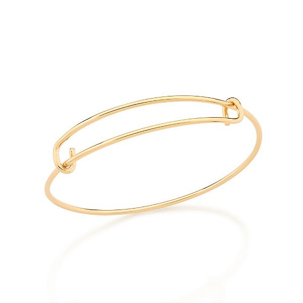 Bracelete Formado Por Aro LisoMed 6,0 Cm De Diâmetro