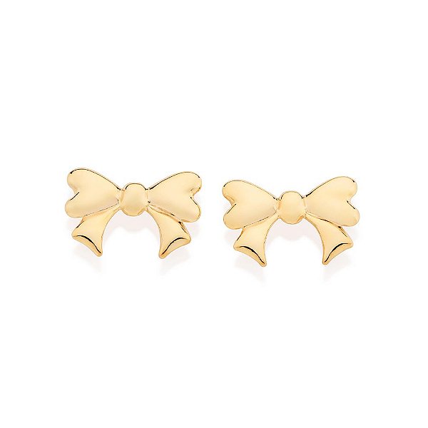 Brinco Formato Laçomed 1,2 Cm X 1,7 Cm Rommanel