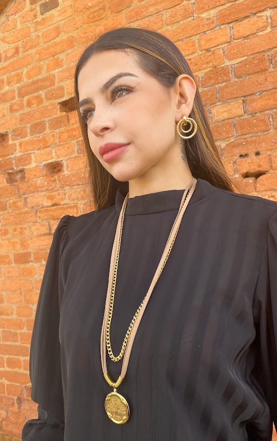 Colar Longo Duas Voltas Árvore da Vida