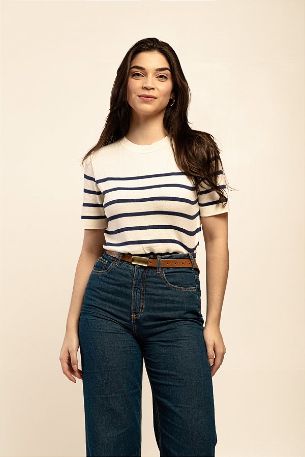 BLUSA CAMILA LISTRADA 3209