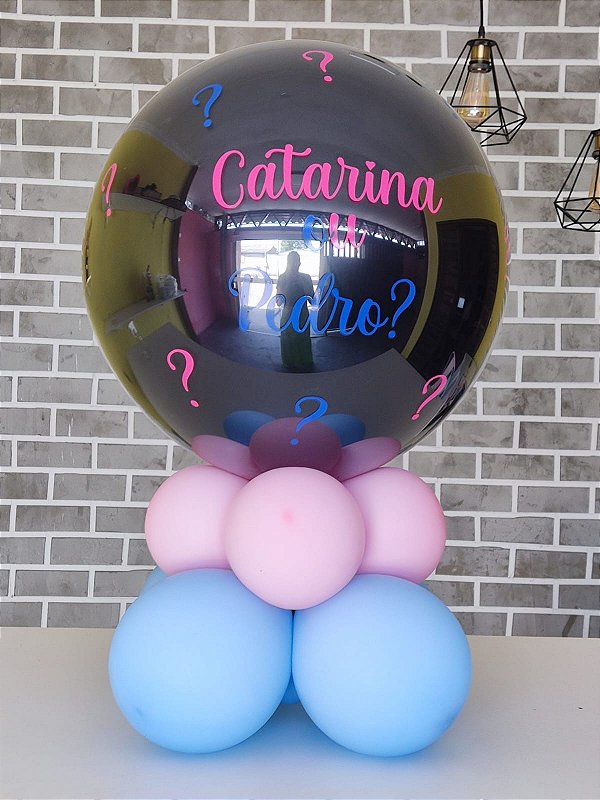Balão Estouro Mágico para Chá Revelação - Código 0230