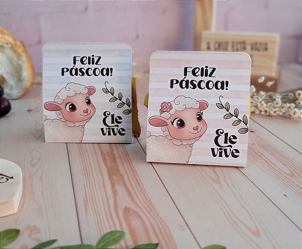 Mimo da páscoa modelo Ele vive - Código 0347