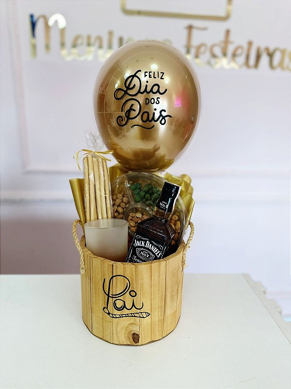 Cesta com Whisky Pai - Código 0377