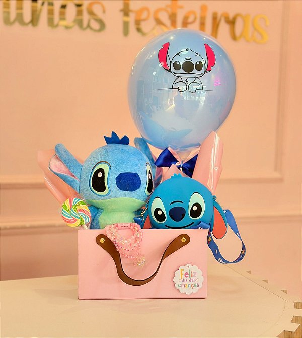 Cesta Infantil Stitch - Código 0405
