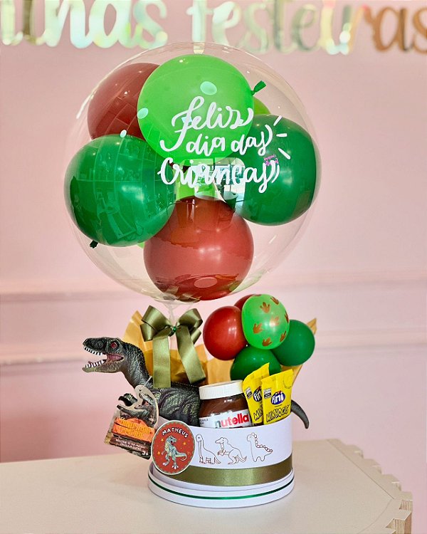 Cesta Infantil Dino - Código 0406