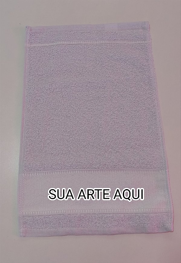 Toalha lavabinho branco - Código 0441