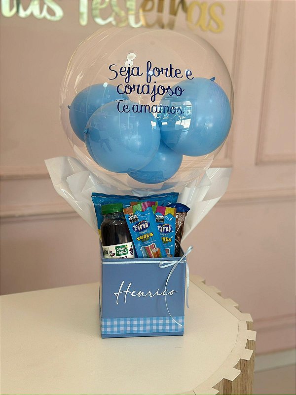 Cesta Seja forte e corajoso - Código 0539