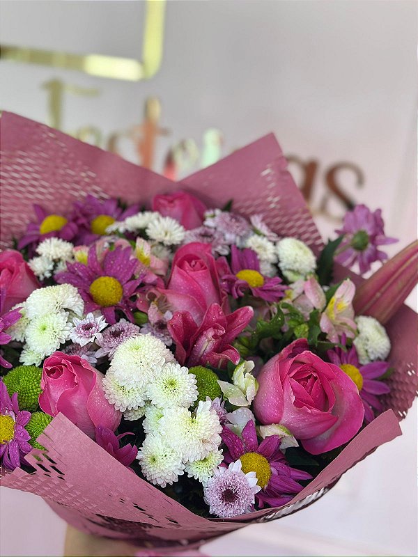 Buquê pink  - Código 0542