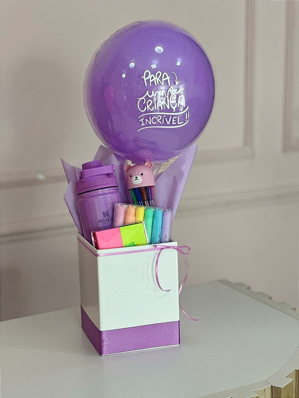 Cesta papelaria fofa- Código 0543