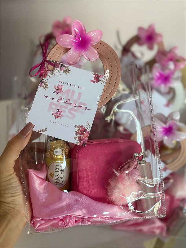 Kit Bolsa Bag dia da Mulher - Código 0550