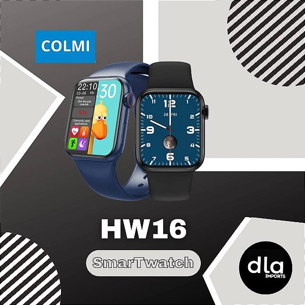 smartwatch hw16 é bom